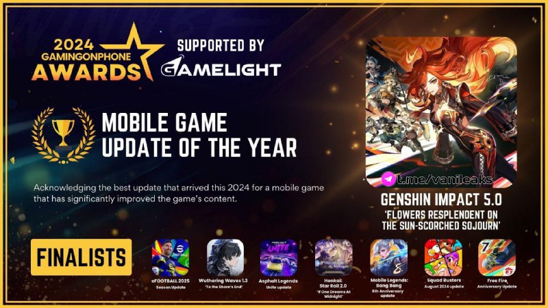 Ещё одна победа на GamingOnPhone Awards 2024