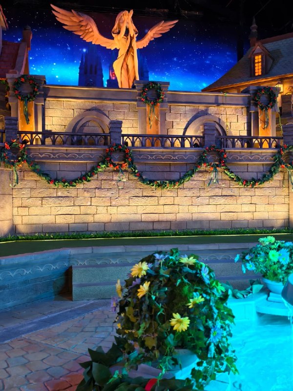Обзор на Мондштадт в Universal Studios парке в Пекине