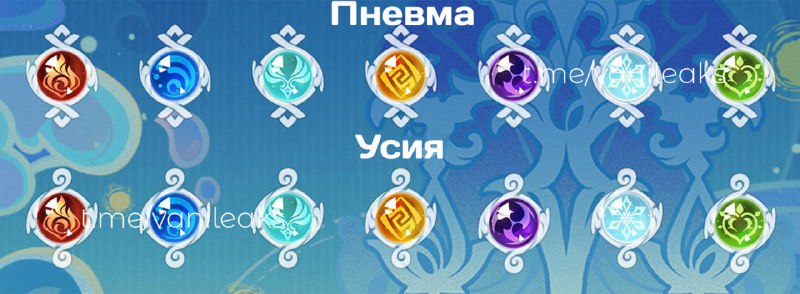 Усия и Пневма — фракции Фонтейна ❖ | Обновление 4.0