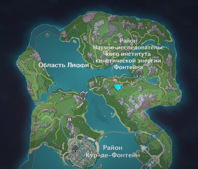Все слои новой карты