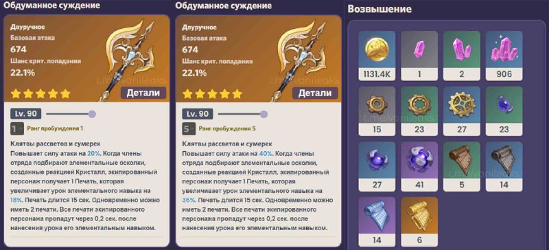 Сигнатурное оружие Навии