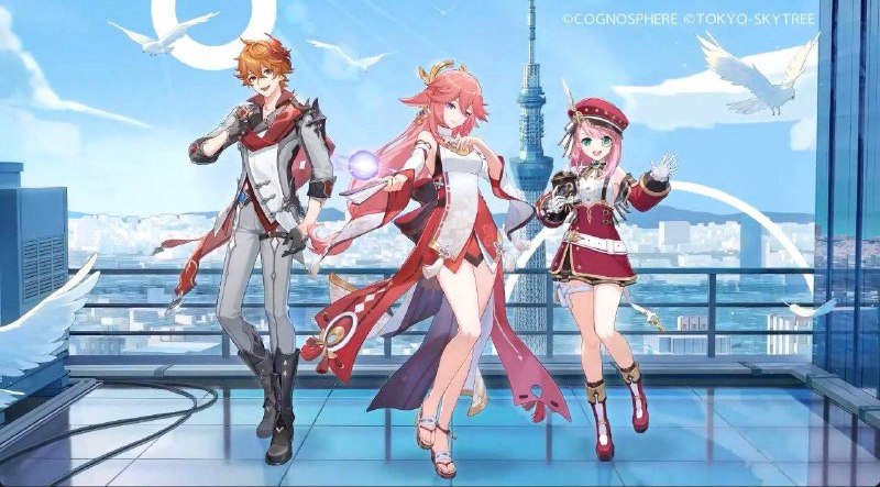 Коллаборация с Tokyo Sky Tree PV