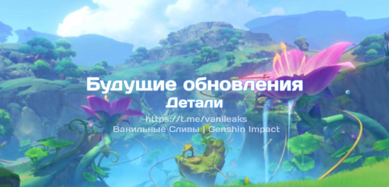 Будущие обновления: детали