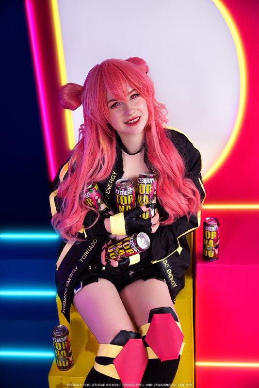 ⚡️ Tornado Girl косплей от Cristina Cosplay!